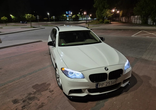 BMW Seria 5 cena 62999 przebieg: 256300, rok produkcji 2013 z Piła małe 232